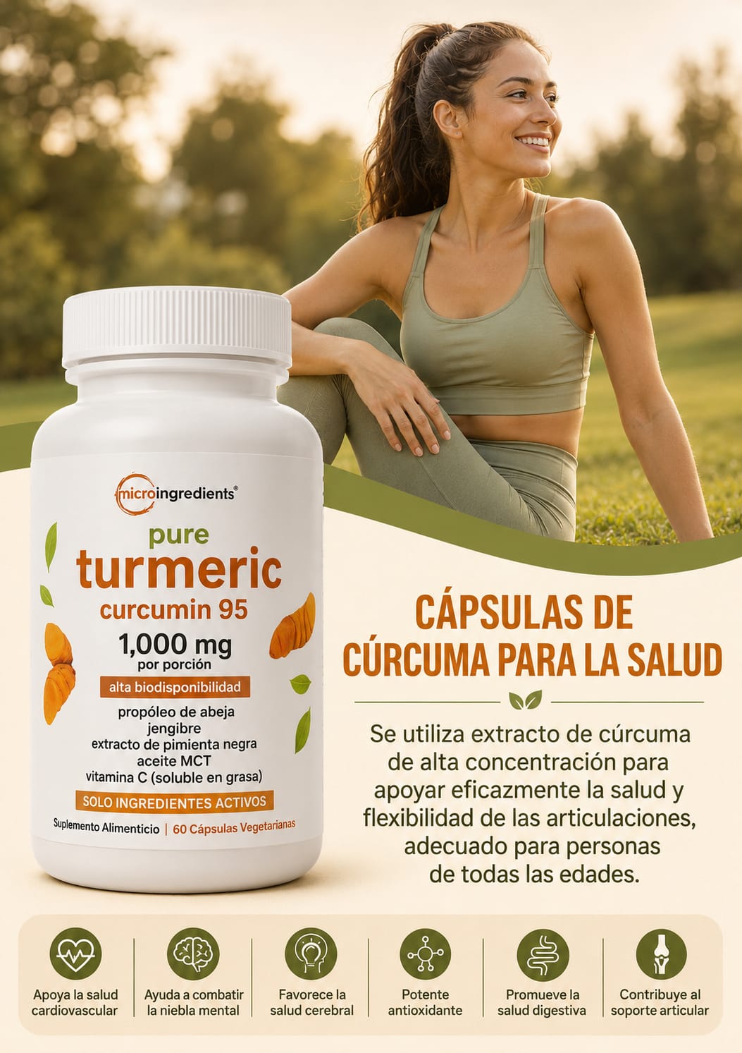 Turmeric Curcumin 60 caps