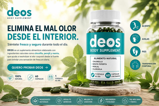 deos                DESODORANTE NATURAL  60 cap