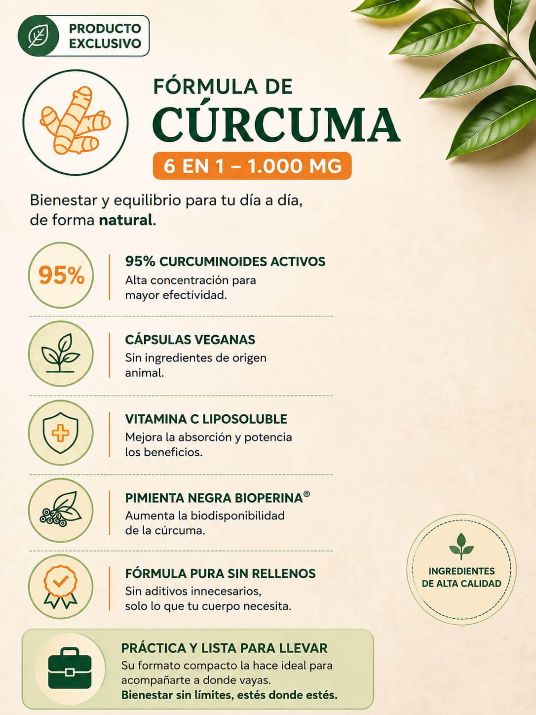 Turmeric Curcumin 60 caps