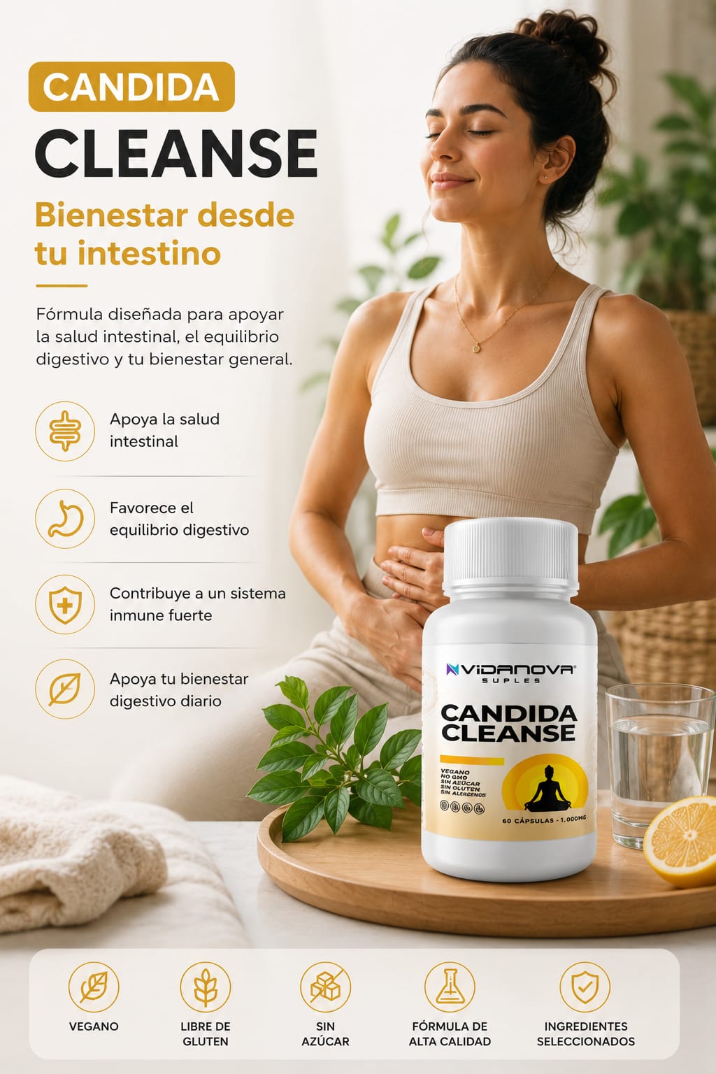 TRIPACK NAD/ASHWAGANDHA/CANDIDA
